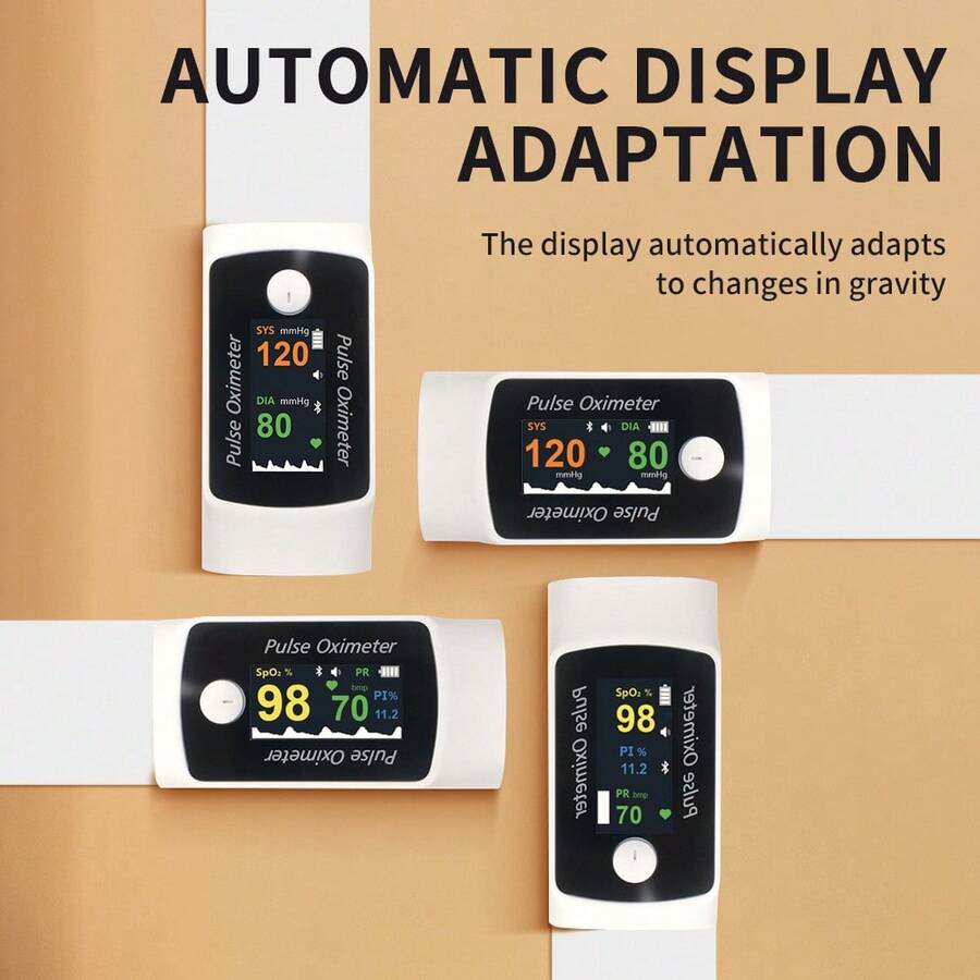 🎯Special Deal: 50% OFF🎯Dual Blood Oxygen and Blood Pressure Monitor – Bluetooth Oximeter