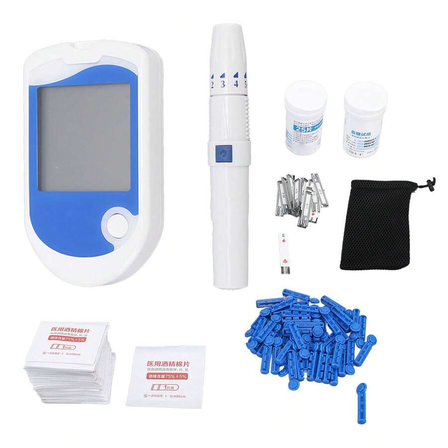 🏆Top Seller – 50% OFF🏆Blood Glucose Monitor Kit with Large Display – 50 Test Strips