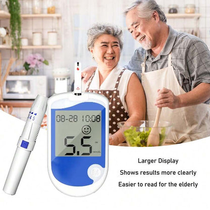 🏆Top Seller – 50% OFF🏆Blood Glucose Monitor Kit with Large Display – 50 Test Strips
