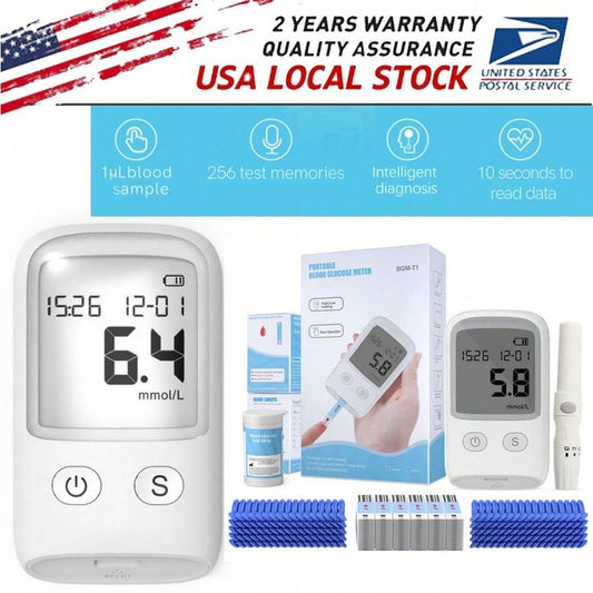 💥Buy Now & Save 50%💥Portable Blood Glucose Meter Kit