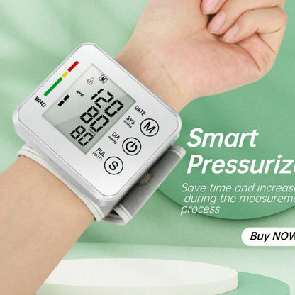 ⚡Mega Sale – 50% OFF⚡Automatic Wrist Blood Pressure Monitor Portable & Accurate