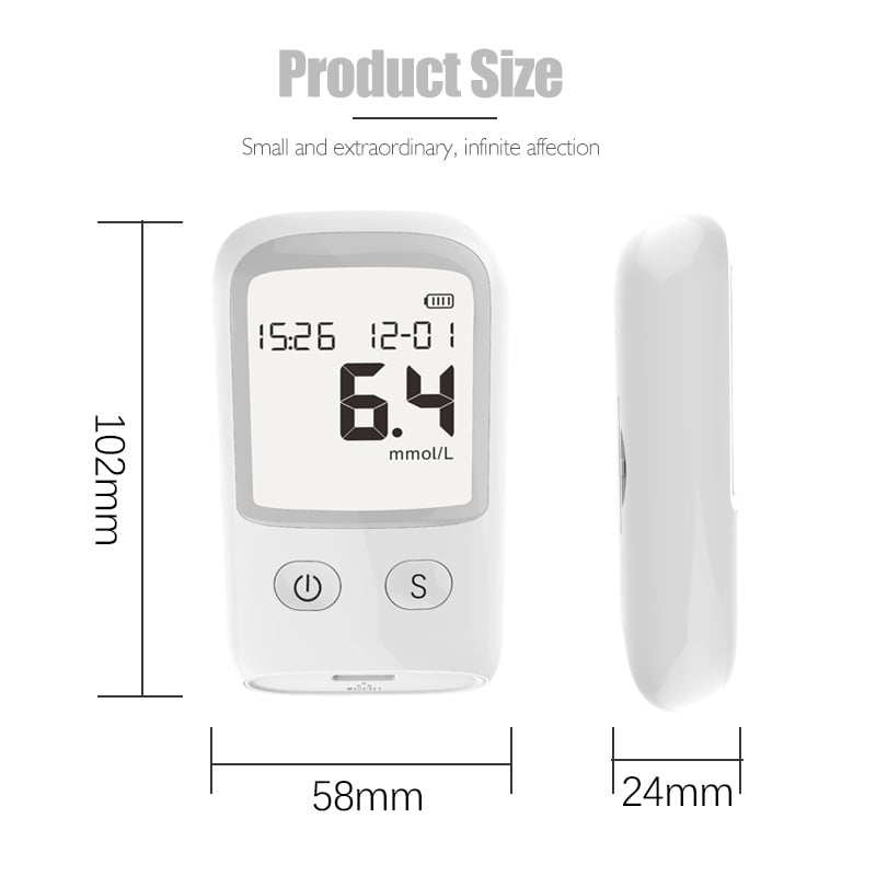 💥Buy Now & Save 50%💥Portable Blood Glucose Meter Kit